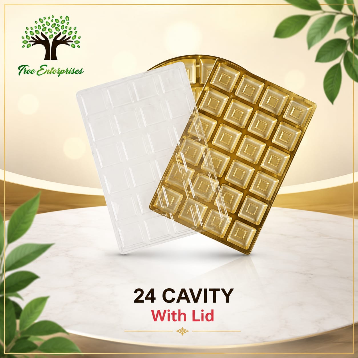 24 CAVITY WITH LID